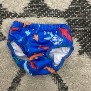 Baby 6-9 swim diaper cover bathing suit new without tags
